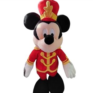 VTG Disney Mickey Mouse Marching Band Conductor Stuffed Animal Plush 24" Macy's